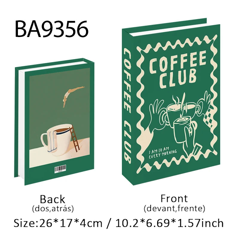 Luxury Decorative Fake Book with Hidden Storage