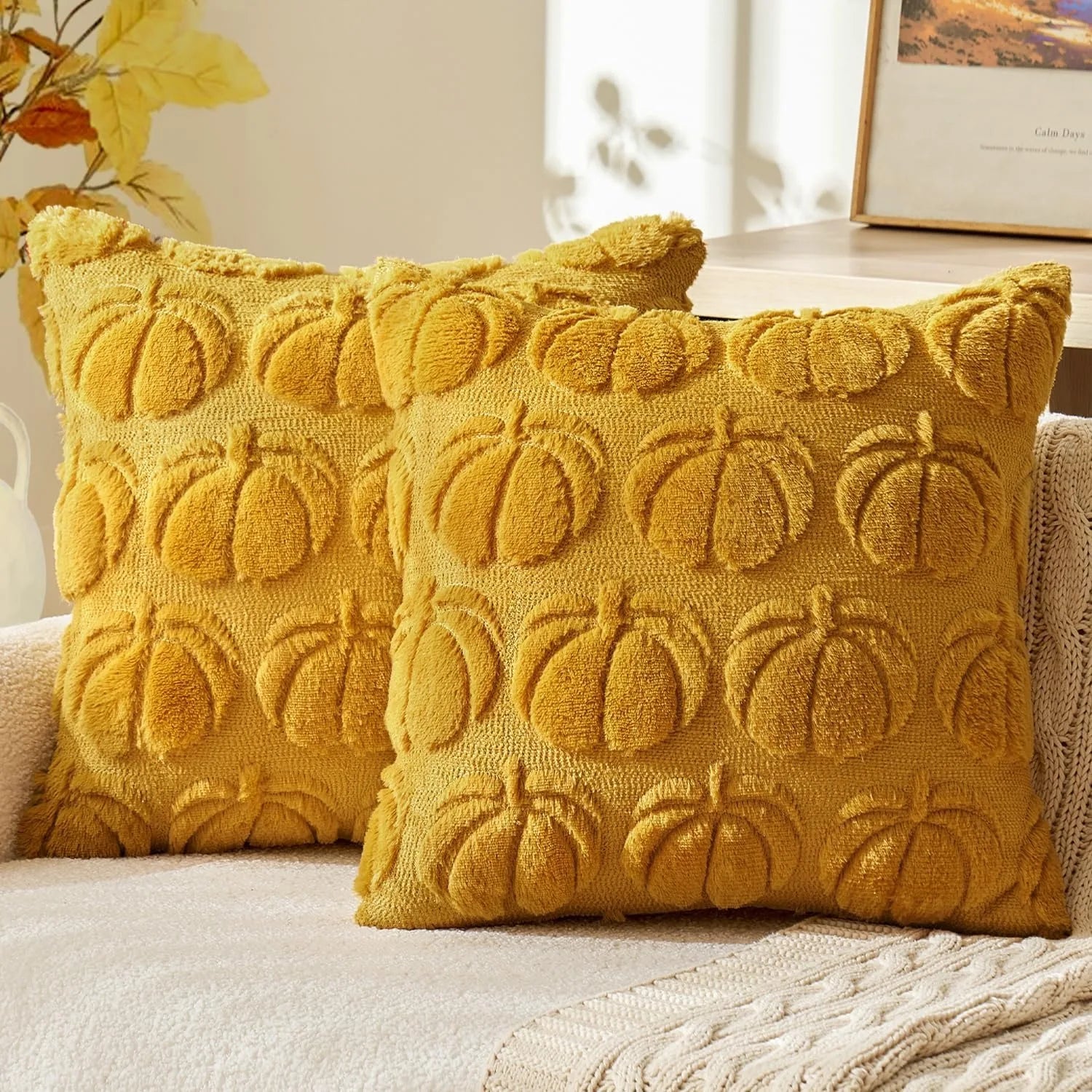 Halloween Pumpkin Pillow Cover