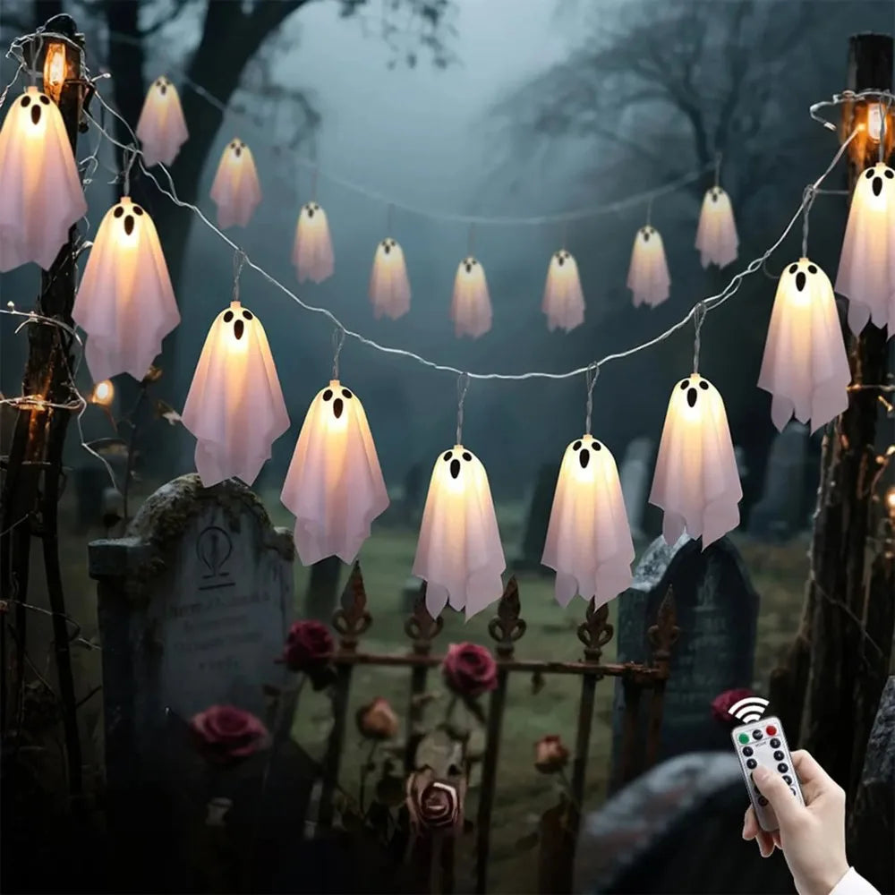 Ghost Halloween LED String Lights