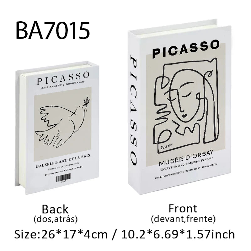 Luxury Decorative Fake Book with Hidden Storage